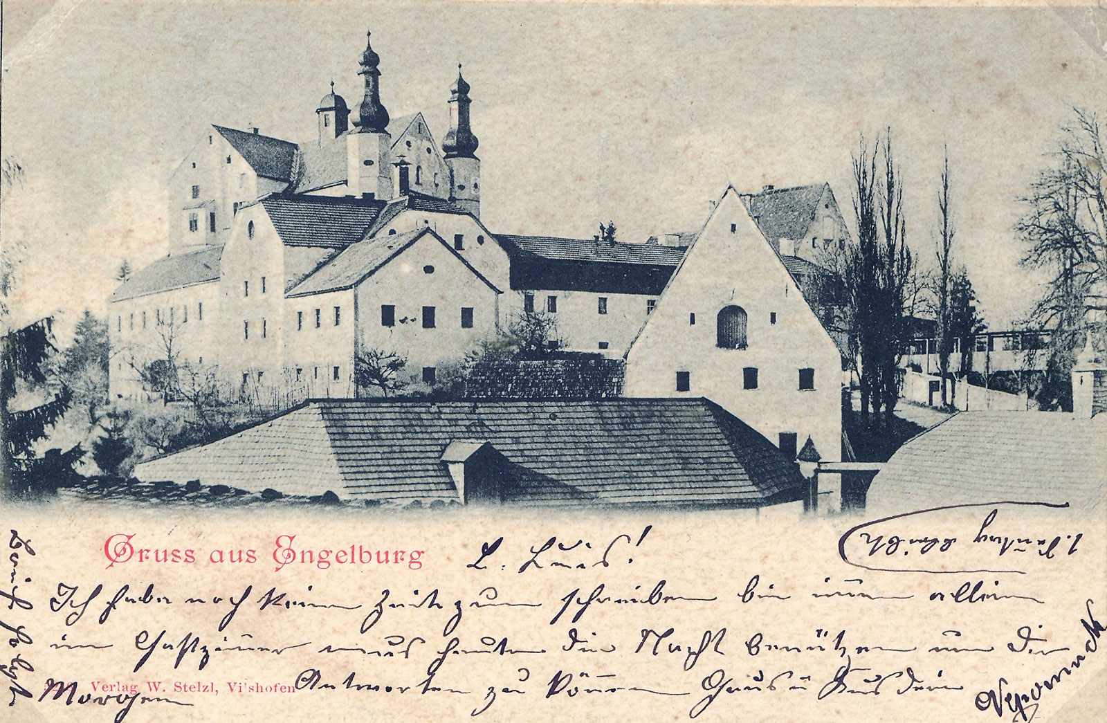 Schloß Englburg um 1899