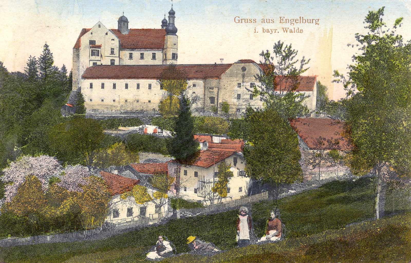 1909 Gruß aus Engelburg
