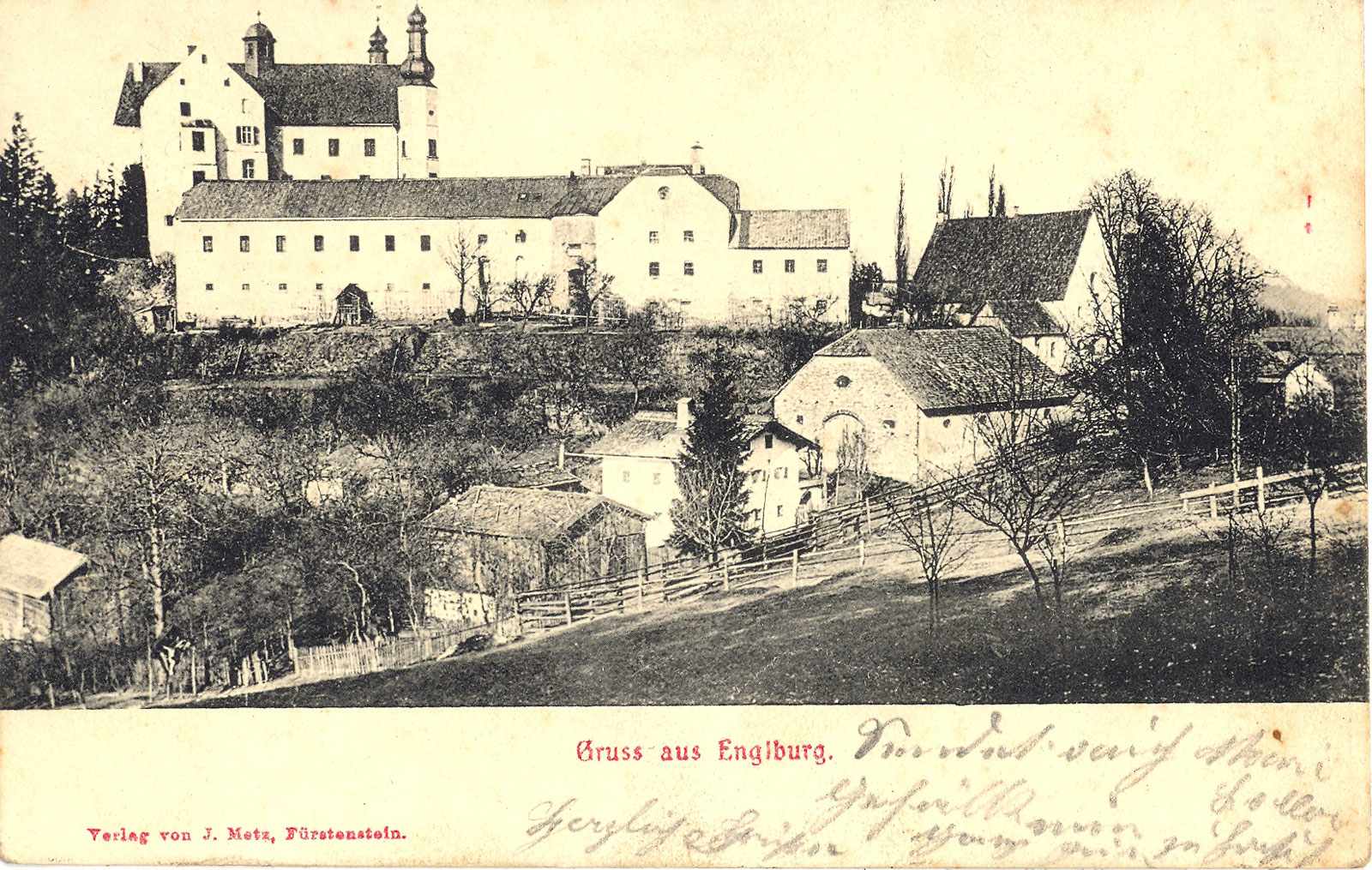 1913 Englburg Südansicht