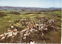 Luftaufnahme von Tittling 1960